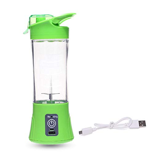 Swiftswan USB Electric Safety Juicer Cup,Fruit Juice mixer, Mini Portable Rechargeable/Juicing Mixing Crush Ice Blender Mixer,Water Bottle