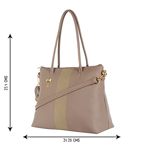 Image of Baggit Women Tote Handbag Medium Size | Ladies Stylish Casual Purse Bag