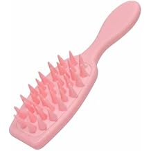 Extra Long Handle Shampoo Brush - Scalp Massager for Hair Washing & Exfoliation, Gentle Hair Care Tool for Men/Women/Kids, Relieves Itching, Dandruff & Stimulates Circulation Pink