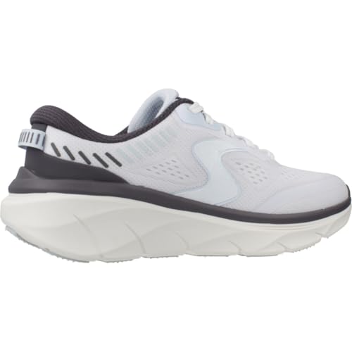 Skechers - Womens D'Lux Walker 2.0 - Active Pace Sneakers, Color White/Multi, Size: 9 M US4