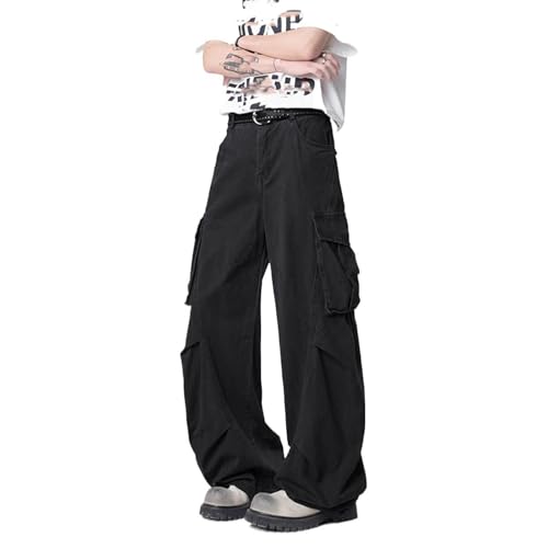 Men's Pants American Summer High-Street Sport Workwear Loose Casual Trouser for Men2