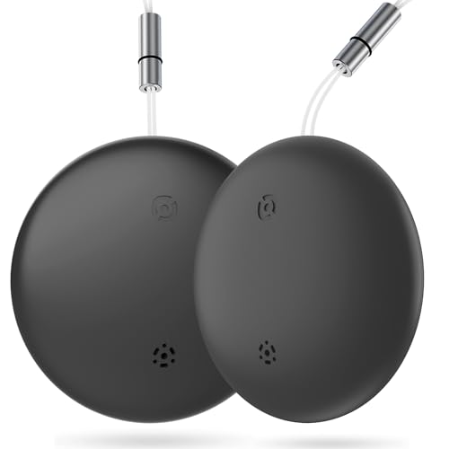 YaoTag 2 Pack Luggage Tracker Works with Find My (iOS only), Item Finder for Keys, Wallet, Earbuds, Luggage, Suitcase and More, IP67 Waterproof, Replaceable Battery