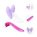 Beatifufu Women Bikini Razor Set with Ergonomic Grip and Safety Finger Protector for Precise Bikini Hair Shaping and Easy Hair Removal