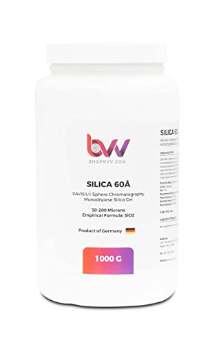 BVV Chromatography Silica Gel 60A 30-200 microns (Made in Germany)-1000 Grams