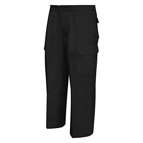 MISEMIYA 872 Pantalón de Trabajo, Negro 1, ((54 : Cintura:98-108cm)) para Hombre
