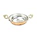 Poêle Turque en Cuivre: Poêle à Œufs en Cuivre Solide | Poêle Turque pour Double Omelette | Poêle Antique en Cuivre pour Cuisiner ou Décorer (17 cm)