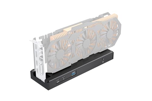 TREBLEET 80Gbps eGPU Enclosure, Compatible with Thunderbolt 5 & USB4, External GPU Dock with JHL9480 Controller, Supports PD 140W Charging, Daisy Chain, DC/SFX/ATX Power Support, for Windows & Mac