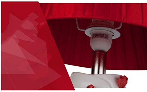 Éclairage chic table lampe rouge au design original et moderne - 4