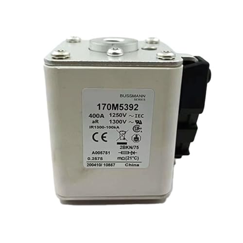 Fusible 170M5392 corps carré haute tension compatible 170M5391
