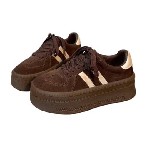 Sneakerina Ballet Sneaker Chunky Shoes Tennis & Racquet Sport Flats Women Girls Kawaii Cute Casual Comfortable Walking Lightweight Running Soft Retro Non Slip Elegant Athleisure Trending Fashion