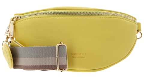 Heby Beltbag Lemon Gold SEIDENFELT MANUFAKTUR sac banane