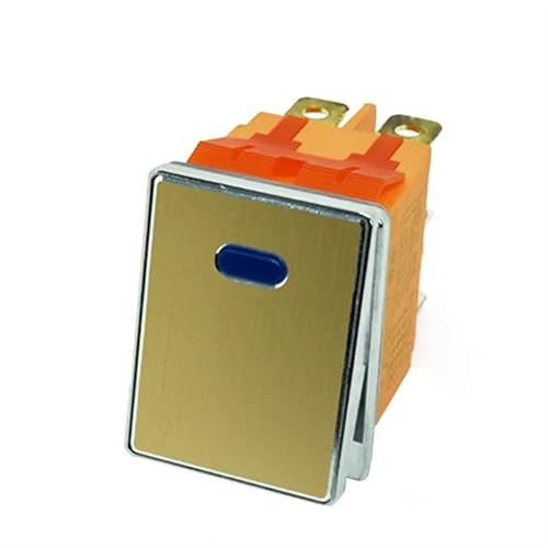 Interruptor de barco marino resistente al agua IP67 con luz LED para panel 6