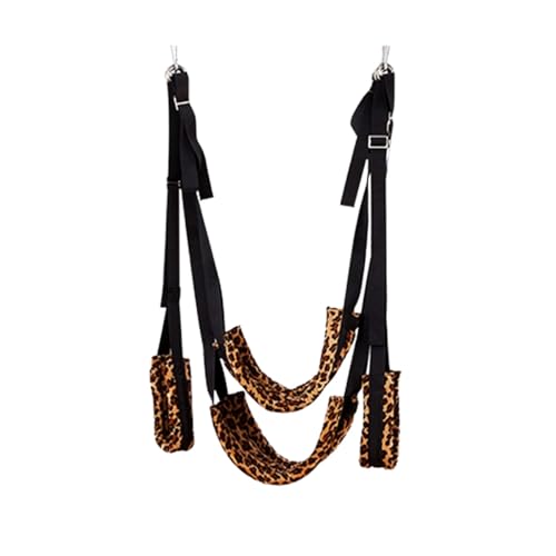 ARIASS Columpio Sexual para Adultos con Soporte, Juego de Columpio Interior Giratorio de 360 ​​Grados, Esposas, restricciones para piernas, esparcidor, Juguetes sexuales para Adultos(Sex Swing)