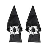 [Matériau de qualité] : Ces couvre-chaussures pointus de sorcière sont fabriqués en cuir PU de qualité, offrant un confort optimal et une grande durabilité