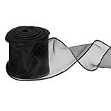 PATIKIL Drahtbesetzte Chiffonband 6 cm x 9.1 Meter Durchsichtiges Drahtbesetztes Organzaband...