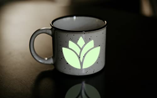 Vvivid Deco65 Glow In The Dark Permanent Adhesive Craft 12 Inches X 4 Feet Vinyl Roll Including Free 12 Inches X 12 Inches Transfer Paper Sheet #TOP3