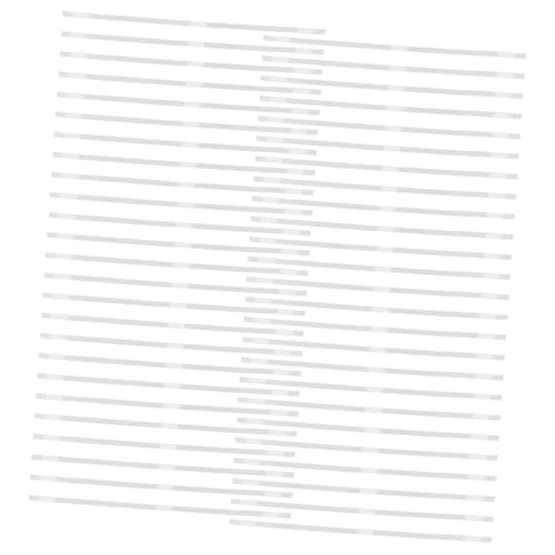 OFFSCH 50pcs Practical Binding Glue Strips Thermal Binding Glue Tape for Books Documents Photos Multi-use Office Supplies