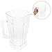 Imagen de Healeved Jarra Batidora de Policarbonato Transparente 2 Litros para Licuadora Vaso de Repuesto para Cocina Profesional y Doméstica Accesorio para Batidos y Zumos Dispensador de Bebidas