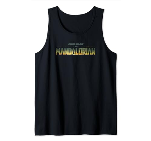 Débardeur Mandalorian Star Wars au graphisme Midnight Silhouette et coupe athlétique