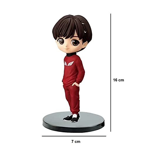 Image of Awestuffs Action Figure Limited Edition for Car Dashboard, Decoration, Cake, Office Desk & Study Table (BTS J Hope)