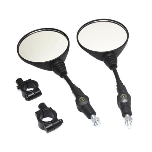 Espejos retrovisores moto plegables con base de manillar para una conducción más segura