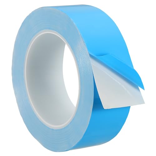 PATIKIL Thermal Adhesive Tape, 25m x 35mm x 0.2mm Double Side Adhesive Thermal Conductive Tape for Heatsink LED GPU Modules Computer CPU IC Chip, Blue