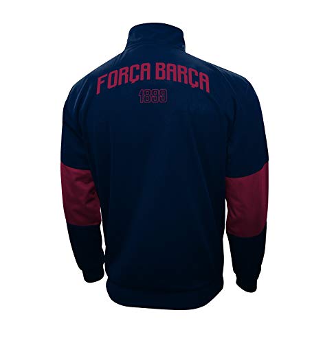 Icon Sports Jaqueta masculina adulta oficialmente licenciada pelo FC Barcelona
