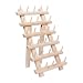 June Tailor Wood Thread Rack 30 Mini Spool w/Legs WoodThreadRack30MiniSpoolwLegs