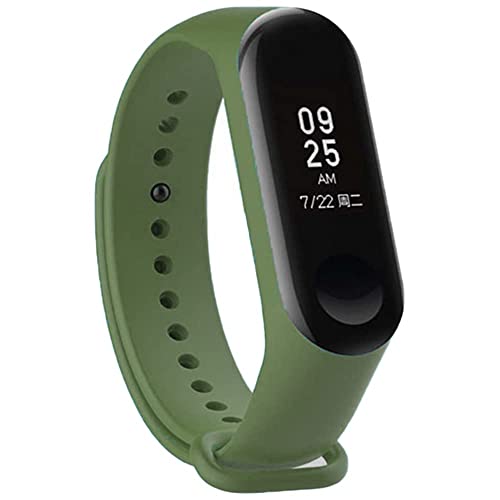 INEFABLE Mi Band 3 and 4 Straps Original for Mi Band M3 and M4 Wristband Strap Soft Silicone Adjustable Band Strap - Image 6