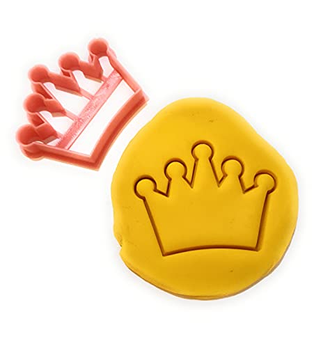 T3D Cookie Cutters Crown Cookie Cutter, Suitable For Cakes Biscuit And Fondant Cookie Mold For Homemade Treats, 3.36'' X 2.67'' X 0.55'' #TOP8