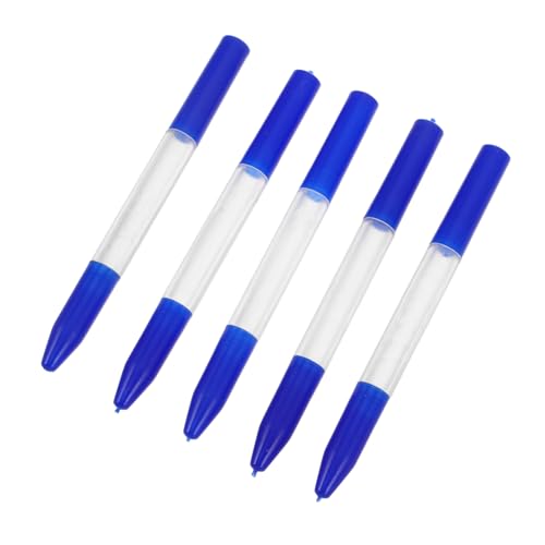 Yardenfun 5個時計修理用オイルペン 精密潤滑工具 プラスチック製ポータブルペン 機械式クォーツ式腕時計のメンテナンス向け