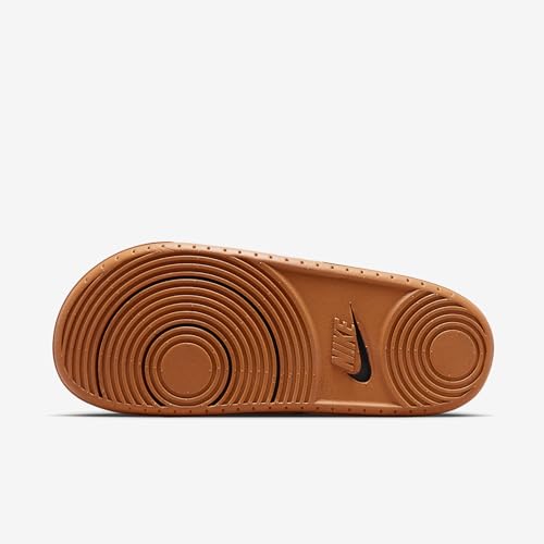 Nike College Offcourt (Texas) Slides (FN4475-800, Desert Orange/Dark Smoke Grey/White)3