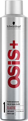 OSiS+ ELASTIC FINISH Flexible Hold Light Control Hairspray, 9.1-Ounce