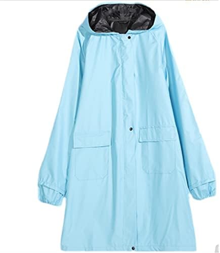 Lady Hooded Raincoat Outdoor Travel Waterproof Riding Cloth Rain Coat for Women Poncho Long Rainwear image 2