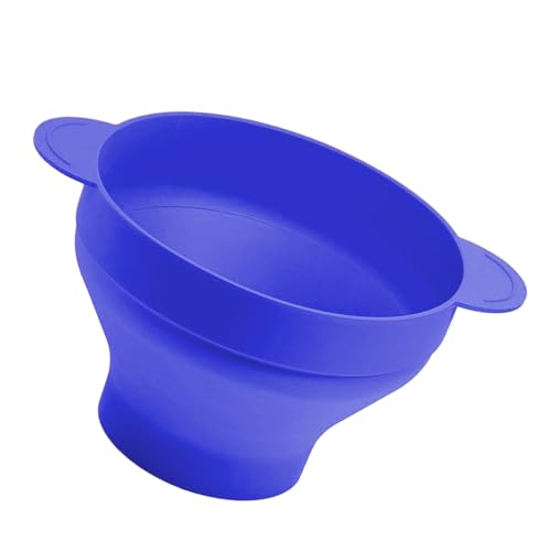 - Cuenco para palomitas de maíz para microondas, palomitas de maíz con asas, contenedor de alimentos plegable multifuncional resistente al calor para el hogar, fiesta