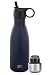 Simple Modern Apex Botella Agua Acero Inoxidable Térmica con 2 Tapas: Pajita Reutilizable y Atornillable 355/470/590/710ml Prueba De Fugas Termo sin BPA 24 Horas Frio Botellas Para Niños Doble Pared