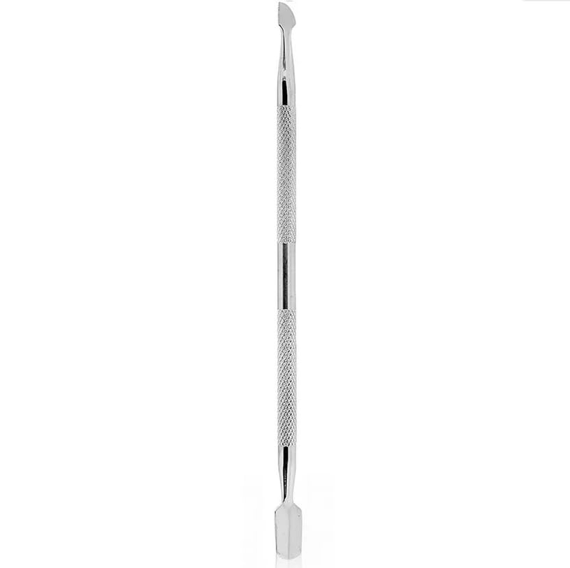 Empurrador de Cutícula em Pote, Prata, Enox
