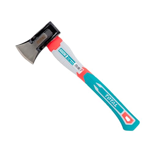 TOTAL - Hacha | 29,2 x 25,6 x 10,4 cm | Azul | Cabeza de Acero al...