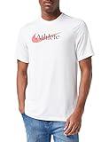 Ajuste regular NIKE CW6950 M NK DB tee SW Athlete T-Shirt Mens White/University Red L