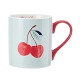 Mikasa Cherry Porzellantasse mit geraden Seiten, 280 ml