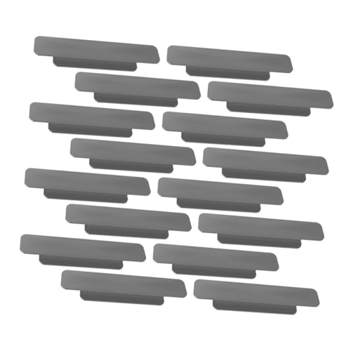 Veemoon 8組 粘着式スライドドアハンドル プラスチック製 軽量耐久 引き戸用 滑り良く簡単取り付け 屋内外対応 おしゃれでシンプルなデザイ