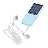 CALIDAD DE SONIDO HIFI SIN PÉRDIDAS Y SOCIO DEPORTIVO: Adopta un chip de decodificación de sonido profesional y un chip de reducción de ruido inteligente para brindarle música sin pérdidas. Con función de repetición de puntos de interrupción, ideal para deportes, ejercicios, correr, viajar, etc. Admite MP3 APE FLAC WMA WAV AAC y otros formatos de música (tenga en cuenta que no admite audiolibros directamente).