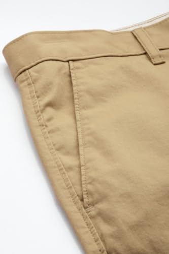 Image of Louis Philippe Men's Slim Fit Premium Cotton Soft Handfeel Solid Chinos