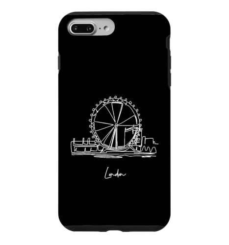 London Eye Uk England Travil ���y�Y �X�}�z�P�[�X iPhone 7 Plus/8 Plus �p