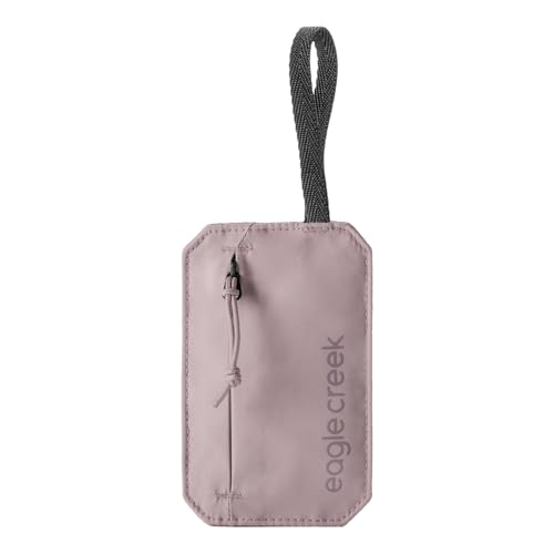 Eagle Creek Undercover RFID Hidden Pocket – Travel Security Pouch with RFID Blocking – Lightweight, Wear Under Clothing – Zippered Passport & Card Holder – Adjustable Strap – Orchid2