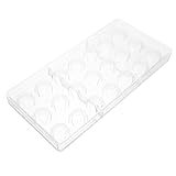 Wiederverwendbarer kunststoff: hergestellt aus wiederverwendbarem kunststoff, ist es langlebig und leicht zu reinigen, was es zu einem zuverlässigen küchenzubehör, backzubehör und einer bezaubernden süßigkeitenform macht