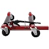 Wheel Dolly Car Skates 1pcs Car Vehicle Positioning Hydraulic Tire Jack 1500 LB Truck RV Trailer Jack Dolly Ratcheting Foot Pedal Lift Hydraulic Tire Jack Car Wheel Dolly Roller Dolly