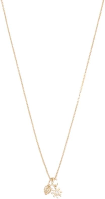 Kendra Scott Women's Leigh Charm Necklace in Gold