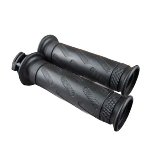 Poignées de moto 22mm pour guidon CG125 GS125 - Caoutchouc noir antidérapant vintage