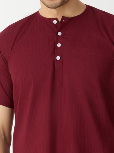 Image of Rajubhai Hargovindas Mens Casual Cotton Straight Kurta